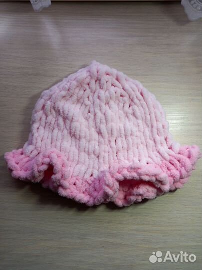 Панама из Ализе пуффи ручной работы