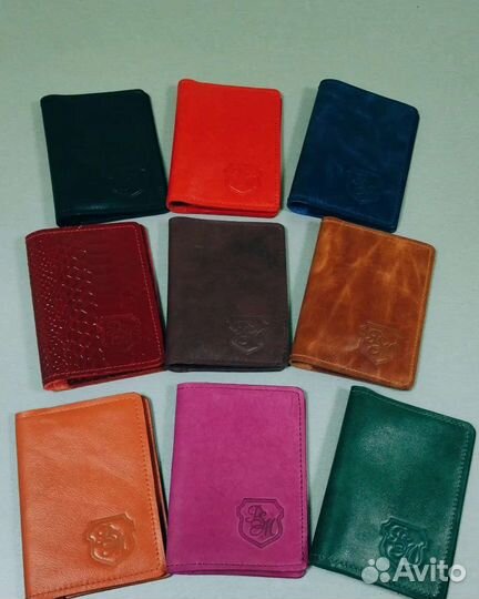 Обложка на паспорт кожаная