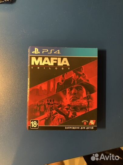 Игра для приставки PS4 Mafia Trilogy