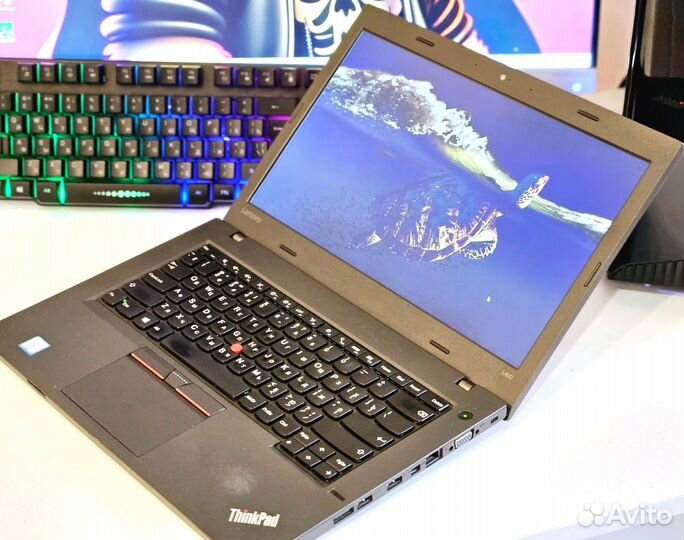 Тонкий ноутбук Lenovo ThinkPad L460
