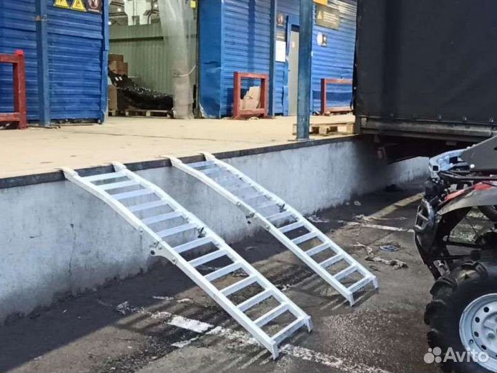 Сходни для заезда квадроциклов и мотоциклов