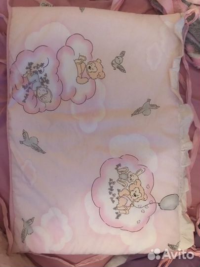 Бортики в детскую кроватку