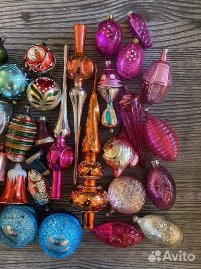 Елочные игрушки СССР