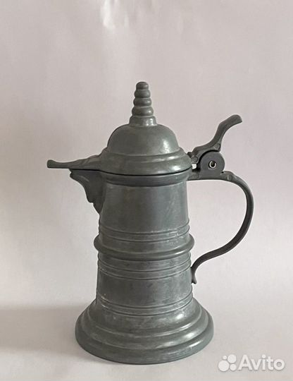 Оловянный кувшин Германия старинный