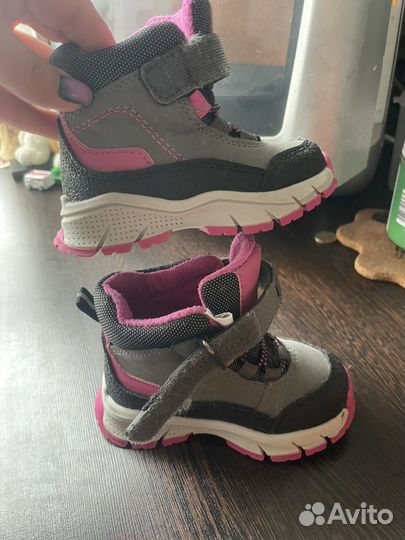 Ботинки демисезонные для девочки 21 размер