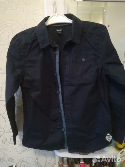 Рубашка х/б, рост 128