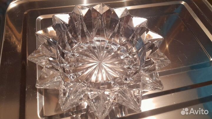 Ваза для фруктов богемия