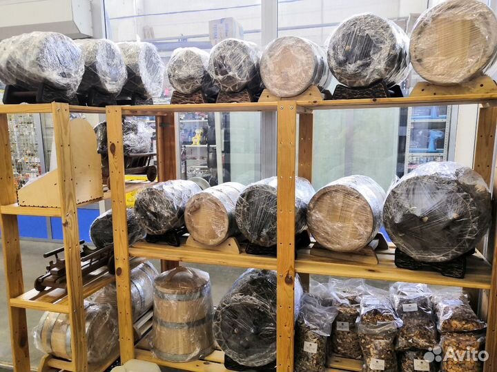 Бочка дубовая состаренная для настаивания 3 литра