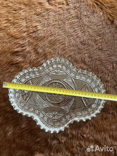 Хрустальное блюдо