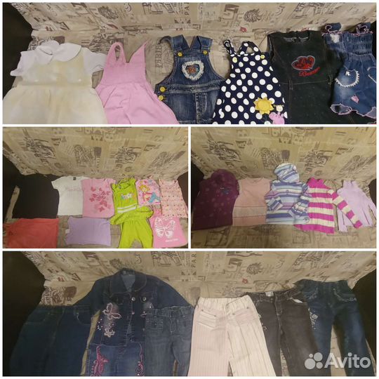 Вещи на девочку 2-4 года