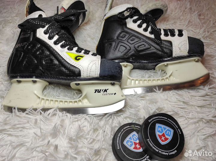 Коньки хоккейные юниорские