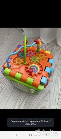 Развивающий кубик baby go