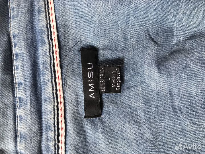 Джинсовая рубашка New Yorker