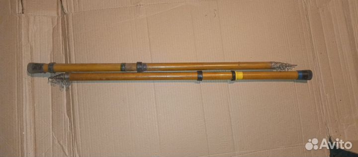 Удилище телескопическое 4м Стеклопластик