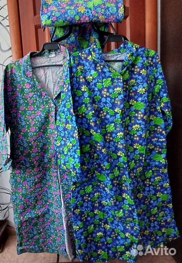 Халат женский фланелевый