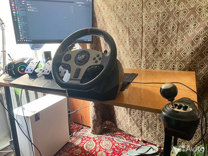 Руль dexp Wheelman Pro GT черный