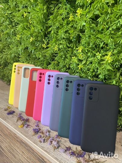 Чехол силиконовый для Samsung A02s