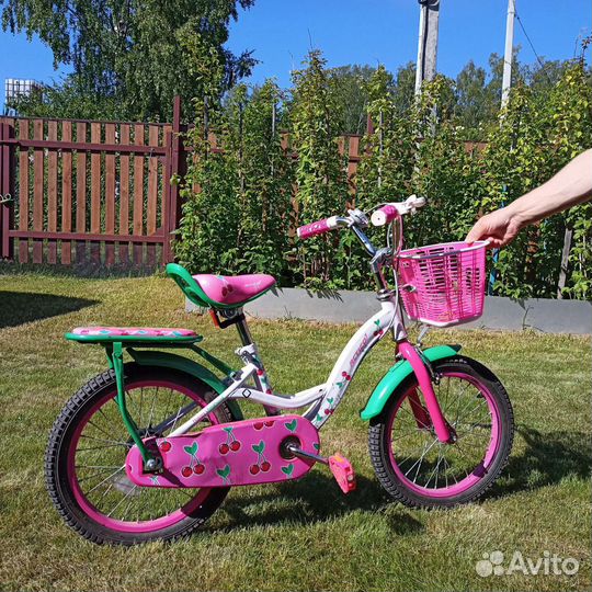 Детский велосипед для девочки 16