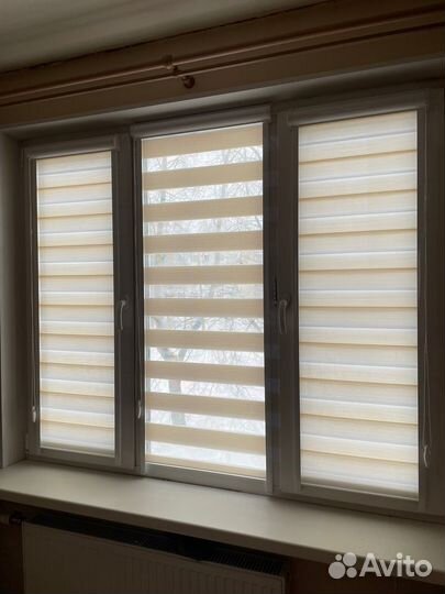 Рулонные шторы на балконные окна