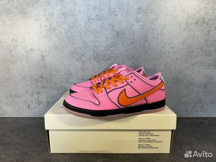 Кроссовки The Powerpuff Girls X Nike SB Dunk Low P