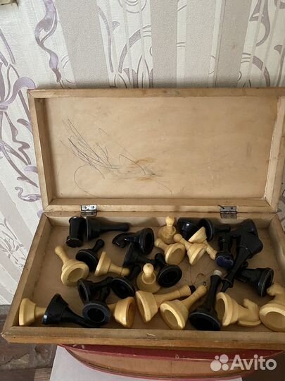 Шахматы деревянные СССР и пластмассовые