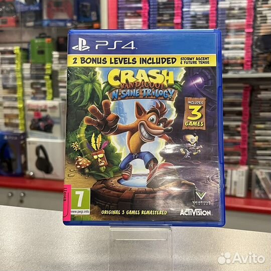 Crash bandicoot n sane trilogy PS4
