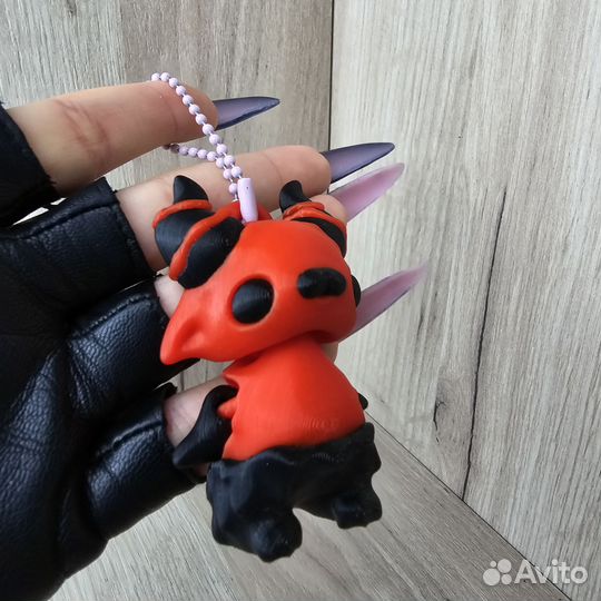 В наличии:демон брелок 3Д печать