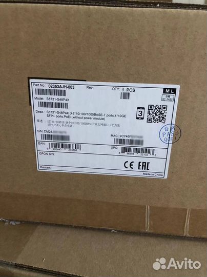 Коммутатор Huawei CE6810-24S2Q-LI, CE6810-LI-F-B0C