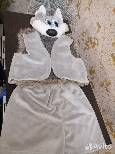 Новогодний костюм волка для мальчика
