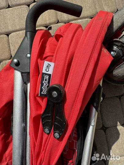 Коляска прогулочная Babyton City Red