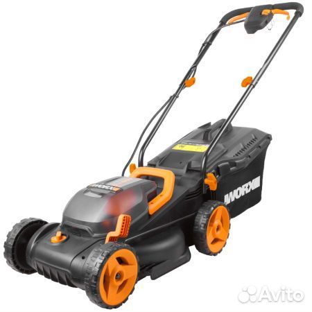 Газонокосилка worx WG779E 40V 5,0Ач аккумуляторная