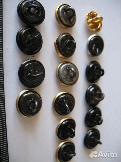 Лот. Пуговицы вмф СССР, малые повседневные