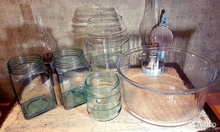 Старинные банки для интерьера ранние советы, СССР