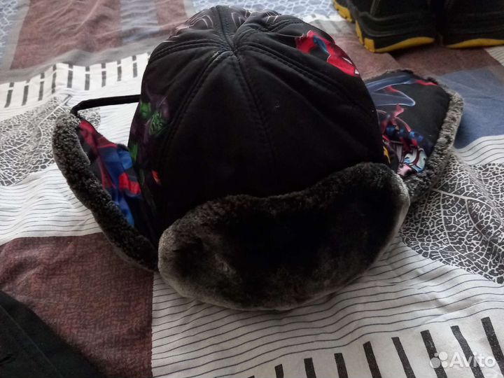 Шапка ушанка детская