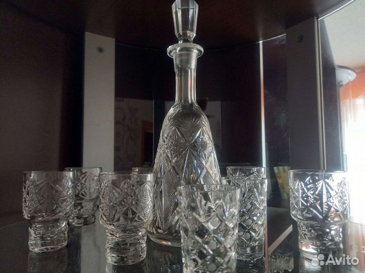 Рюмки хрустальные