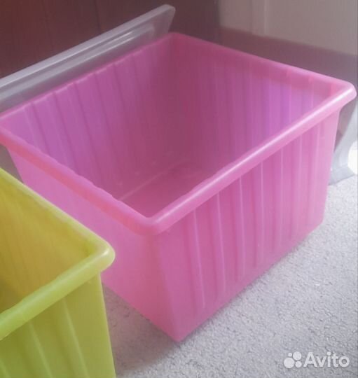 Ящики для игрушек Икея 3 шт