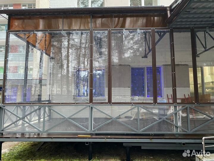 Мягкие окна для террас с гарантией