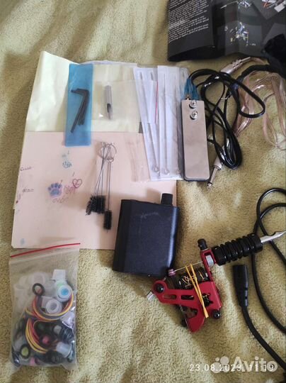 Тату машинка. Набор для обучения