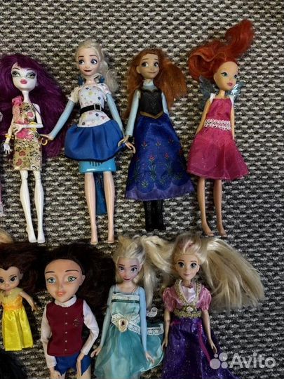 Куклы пакетом б/у