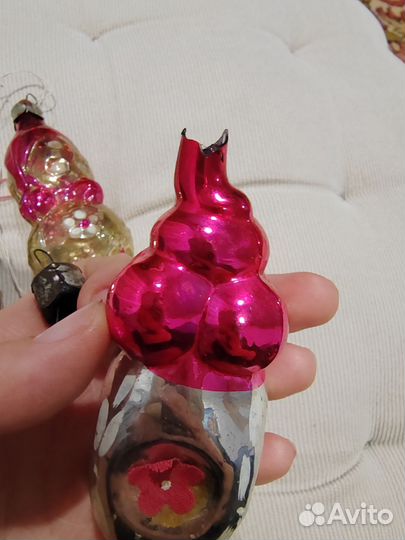 Елочные игрушки СССР одним лотом