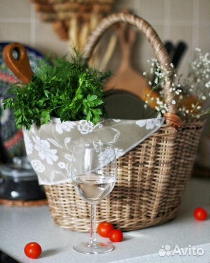 Плетёные изделия из бумажной лозы