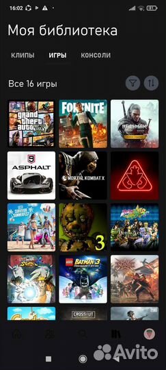 Xbox one s 1tb с играми