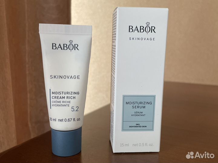 Мини крем и сыворотка Babor