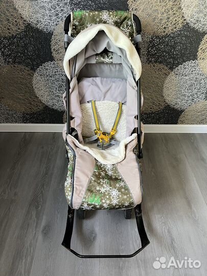 Санки коляска ника