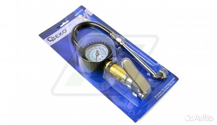 Пневматический пистолет подкачки с манометром