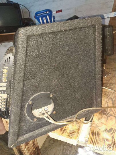 Сабвуфер и усилитель бу