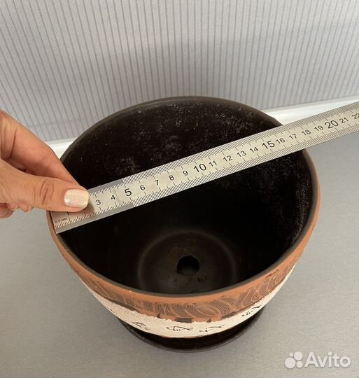 Горшки керамические для цветов, кашпо керамика