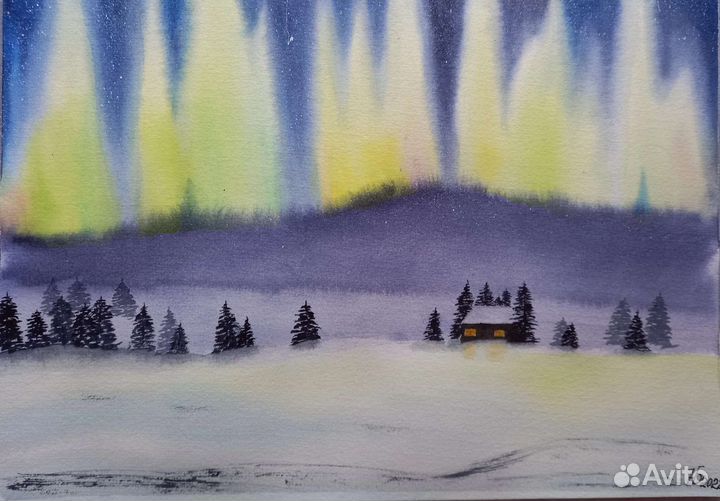 Акварель. А4