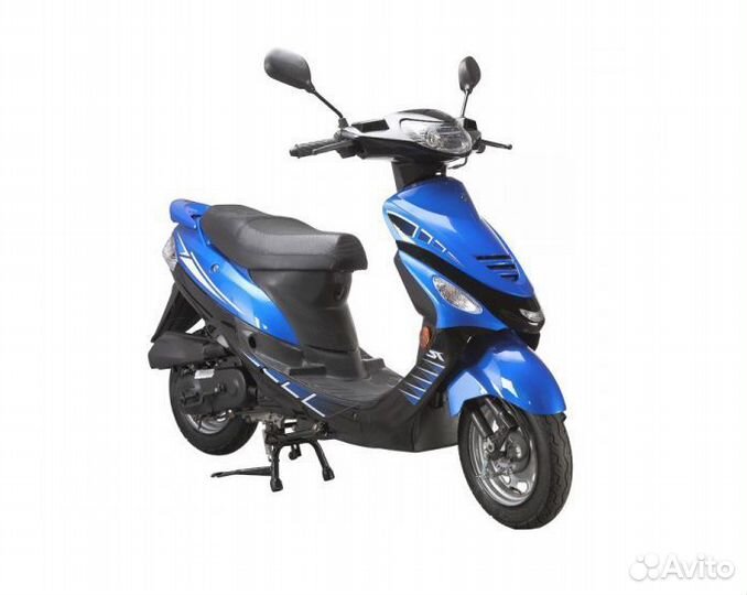 Скутер рейсер RC50QT-3 meteor синий