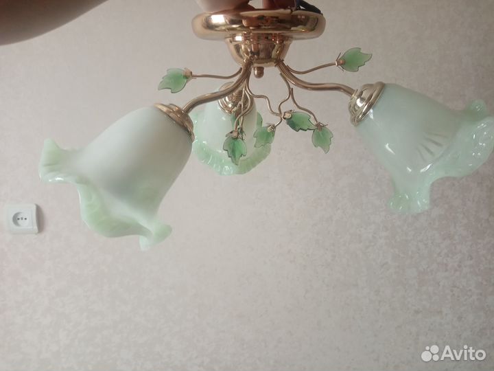 Люстра потолочная подвесная бу